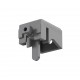 LEVERLOCK CURTAIN RAIL BRACKET / GRAY / SMALL